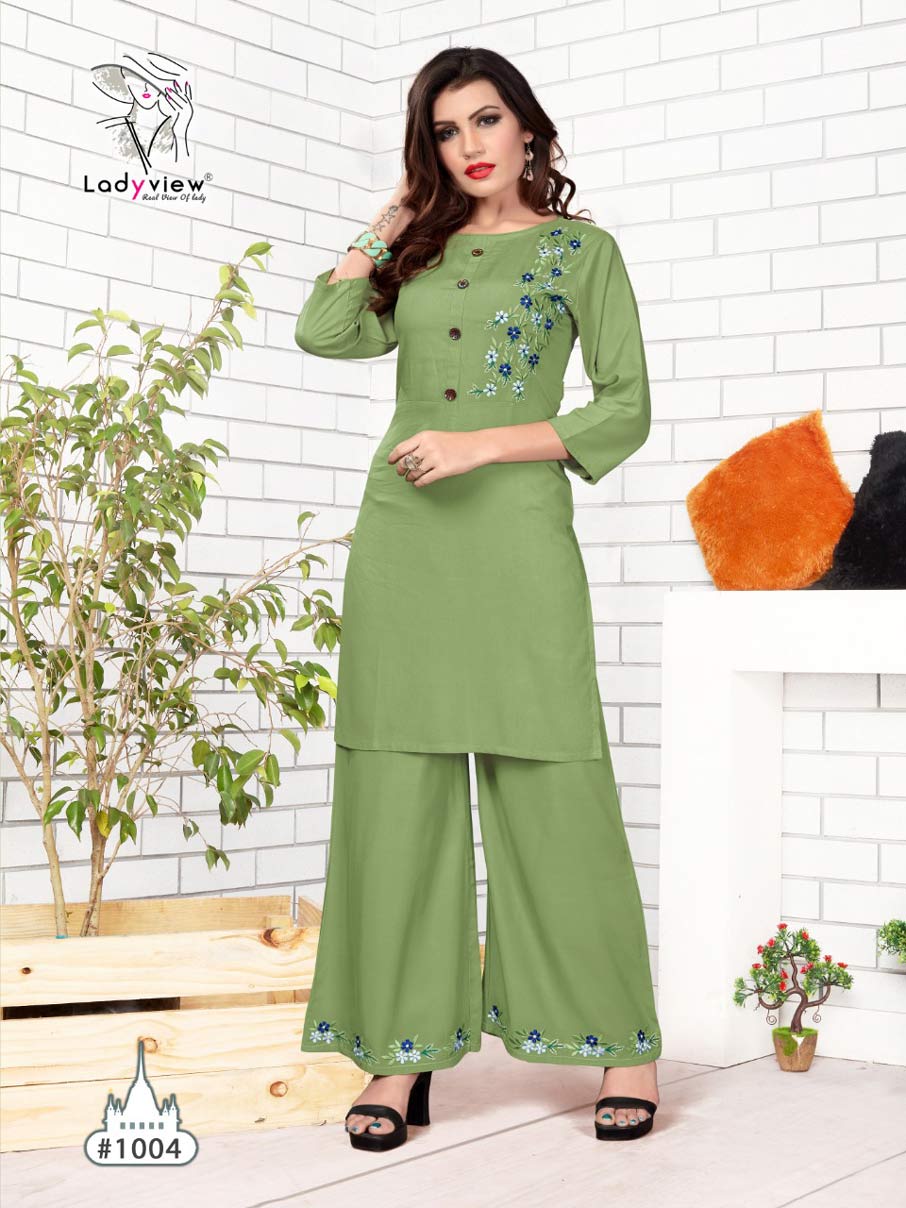Ladyview Plazzo Point Rayon Kurtis Catalog Ladyview Plazzo Point Rayon Kurtis Catalog